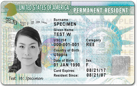 green card frontonly green card frontonly